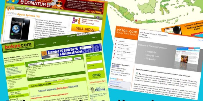 Pelopor Toko Online dan Marketplace di Indonesia