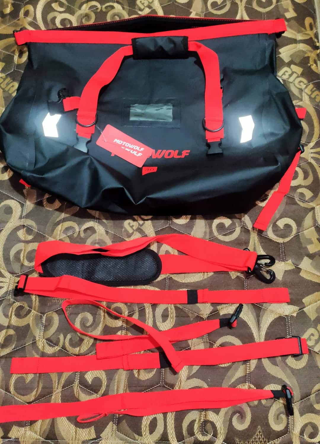 Review Tas Touring Motor Motowolf 40L