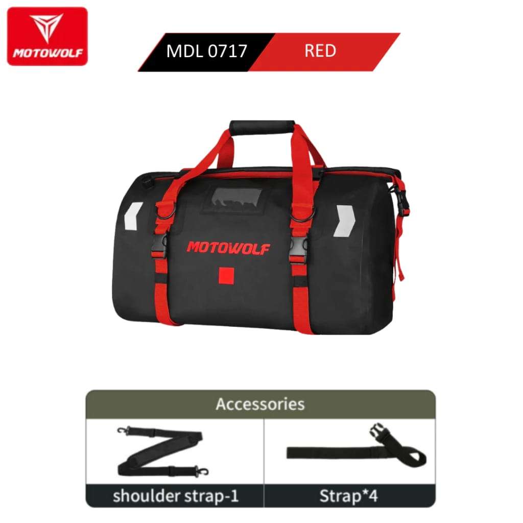 Review Tas Touring Motor Motowolf 40L