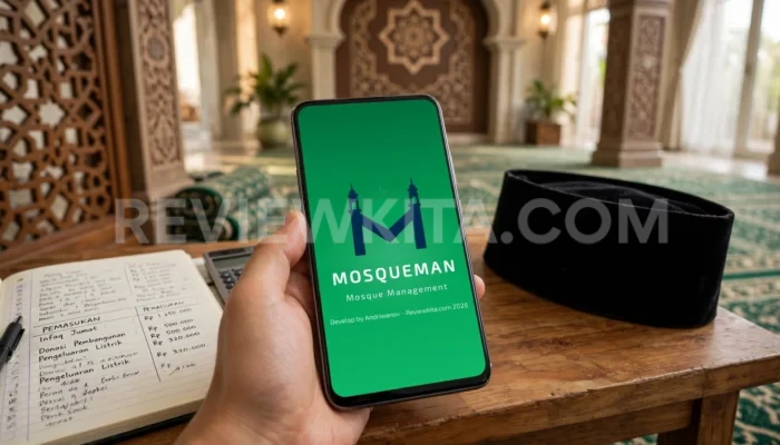 MOSQUEMAN: Aplikasi Manajemen Masjid Yang Simple