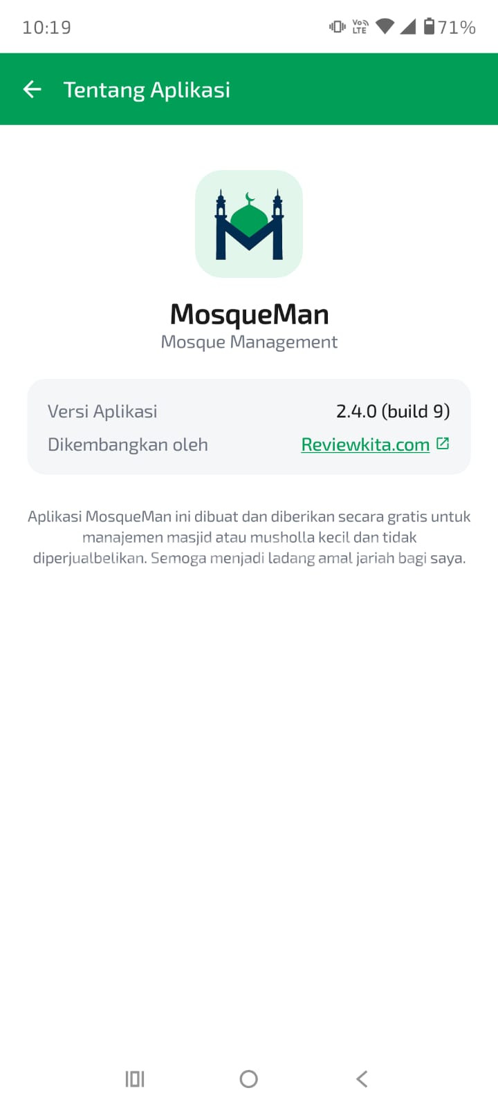 Aplikasi Manajemen Masjid