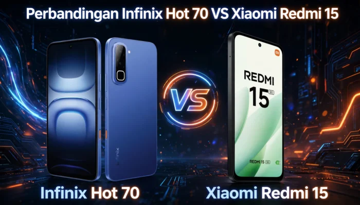 Infinix Hot 70 vs Xiaomi Redmi 15: Mana yang Lebih Baik?