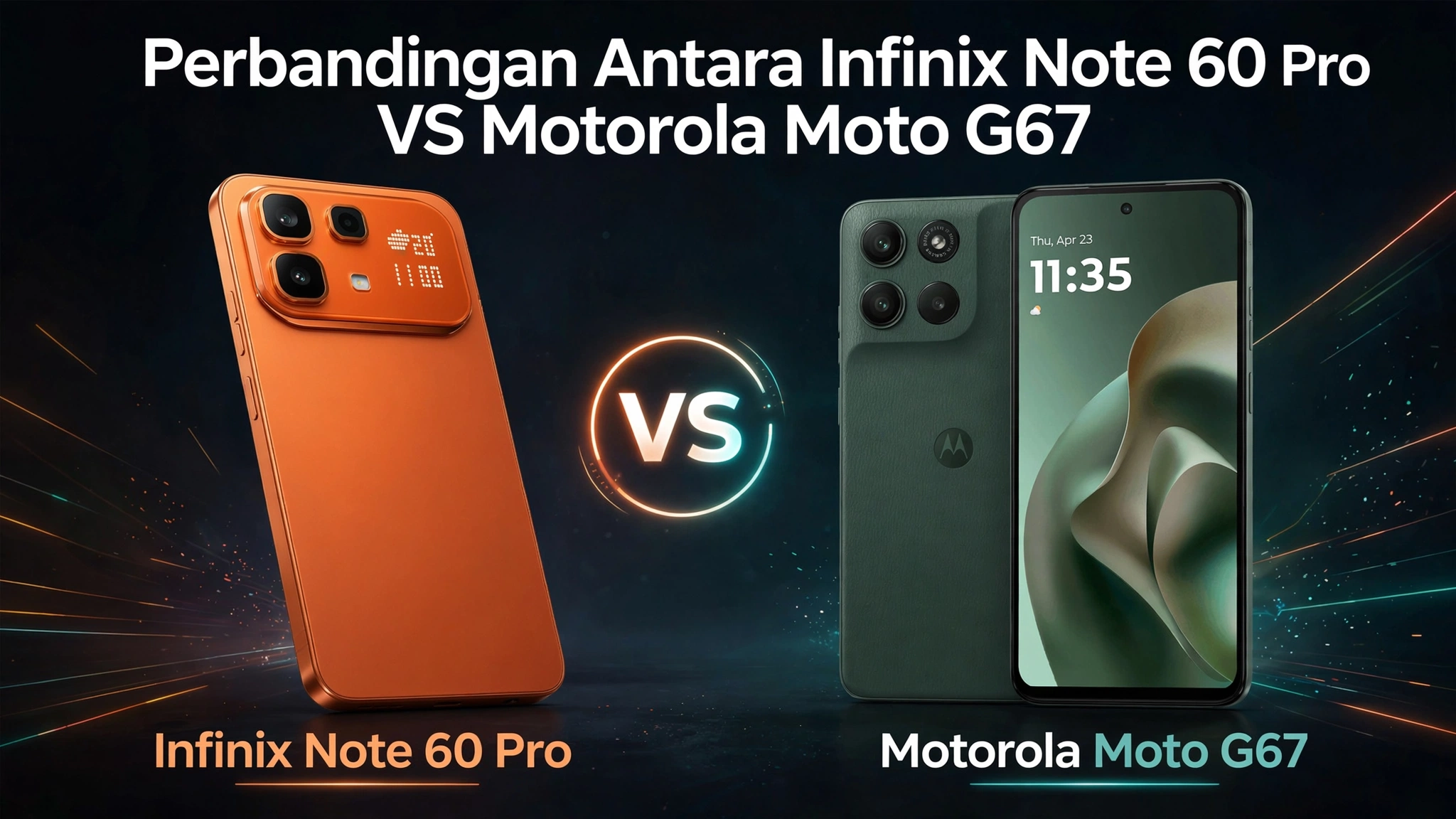 Infinix Note 60 Pro VS Motorola Moto G67
