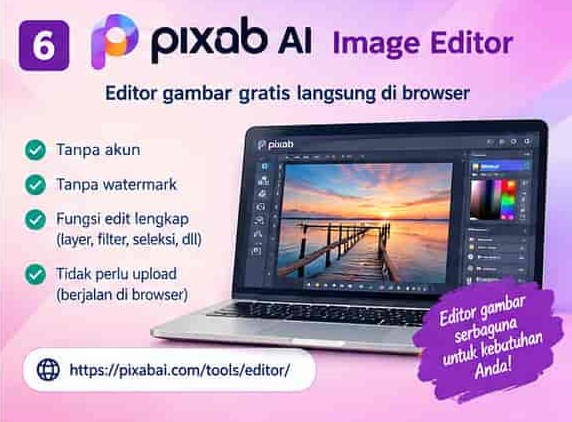 tools AI pengolah gambar gratis
