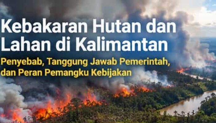 Kebakaran Hutan dan Lahan di Kalimantan, Siapa Bertanggungjawab ?
