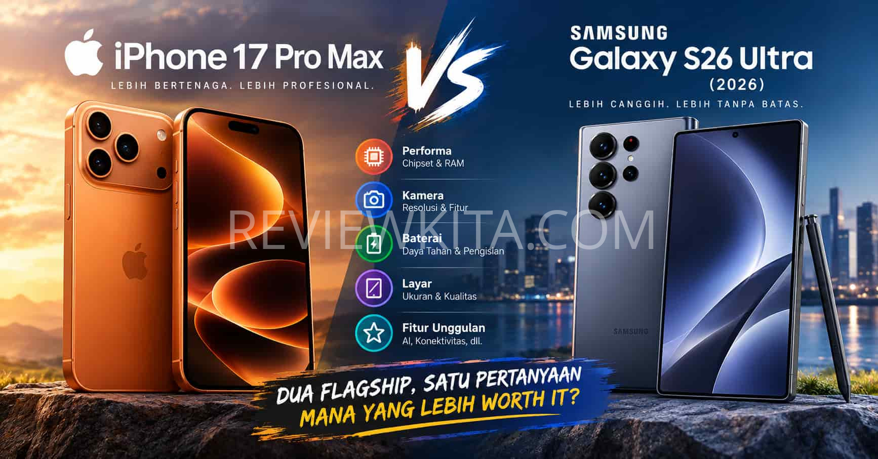 apple iphone 17 pro max vs samsung galaxy s26 ultra